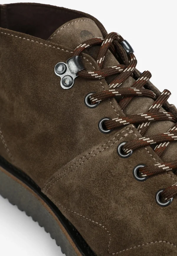 scalperscompany Botas Ante Cordones-Hombre Casual