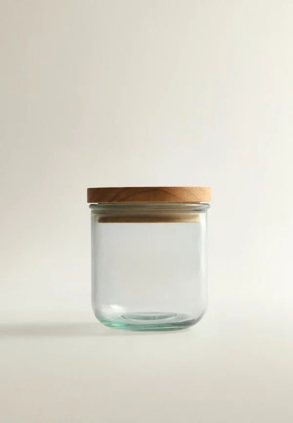 scalperscompany Bote Almacenaje Madera-Home Almacenaje Y Utensilios