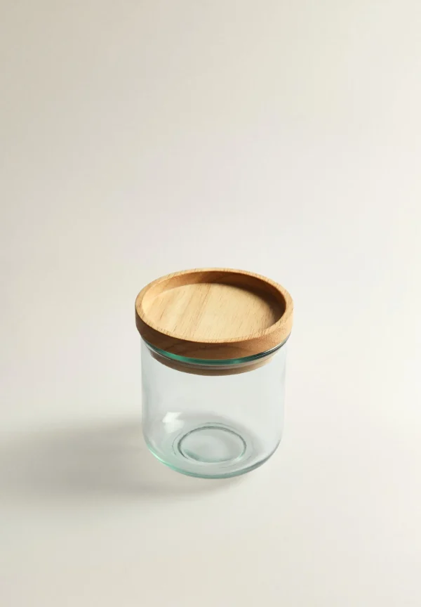 scalperscompany Bote Almacenaje Madera-Home Almacenaje Y Utensilios