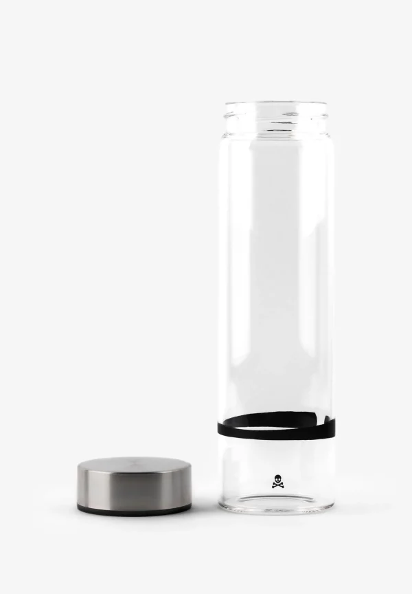 scalperscompany Botella Vidrio Calavera-Home Cristaleria