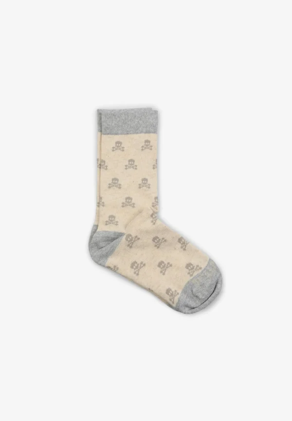 scalperscompany Calcetines Calavera All Over-Niños Calcetines