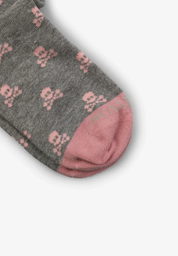 scalperscompany Calcetines Calavera All Over-Niños Calcetines