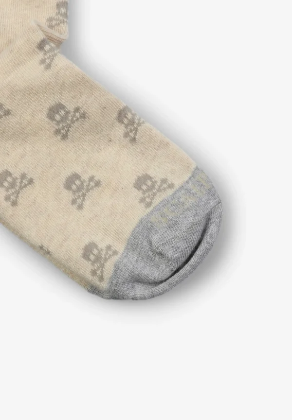 scalperscompany Calcetines Calavera All Over-Niños Calcetines