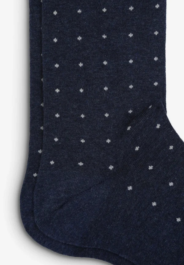 scalperscompany Calcetines Calavera Puntos-Hombre Calcetines