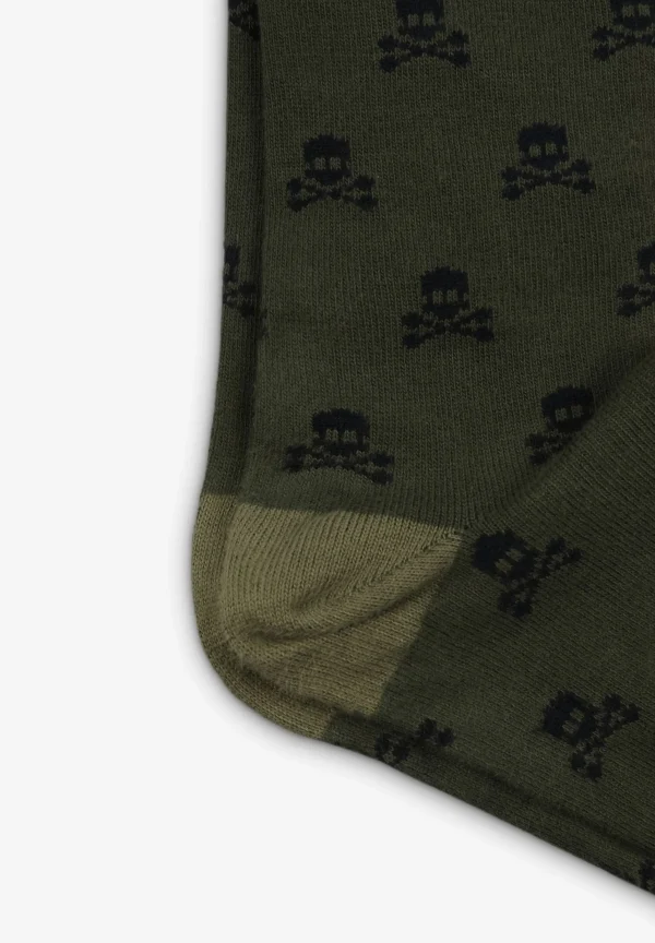 scalperscompany Calcetines Calaveras All Over-Niños Calcetines