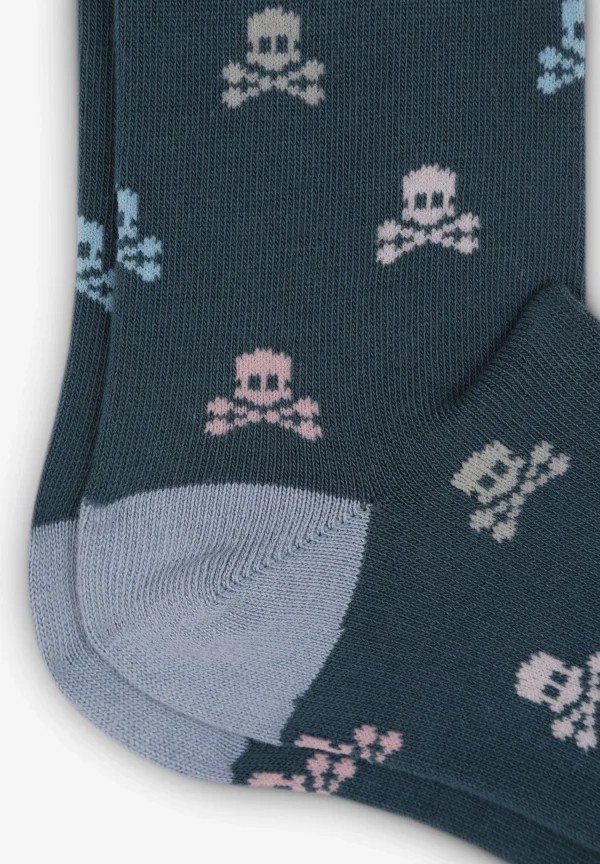 scalperscompany Calcetines Calaveras All Over-Niños Calcetines