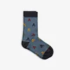scalperscompany Calcetines Calaveras Multicolor All Over-Niños Calcetines