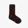 scalperscompany Calcetines Calaveras Multicolor All Over-Niños Calcetines