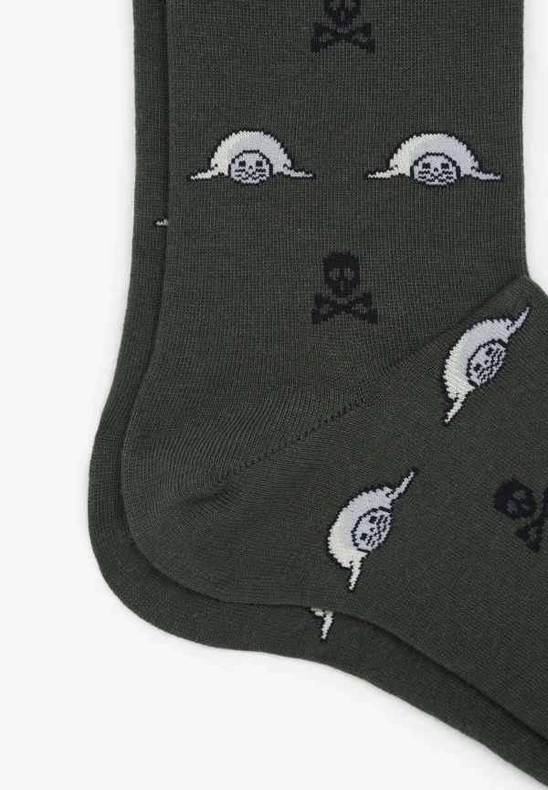 scalperscompany Calcetines Motivos Divertidos-Hombre Calcetines
