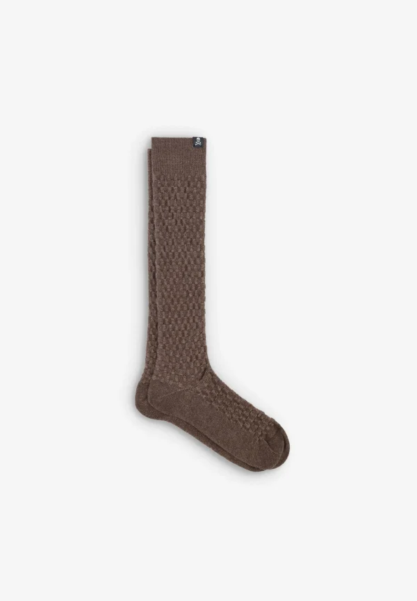 scalperscompany Calcetines Punto Estructura-Hombre Calcetines