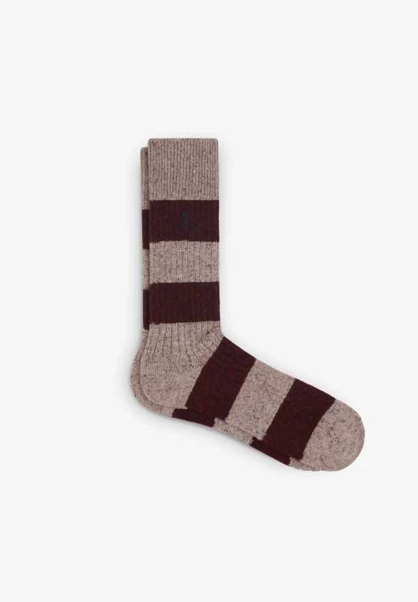 scalperscompany Calcetines Rayas Anchas-Hombre Calcetines
