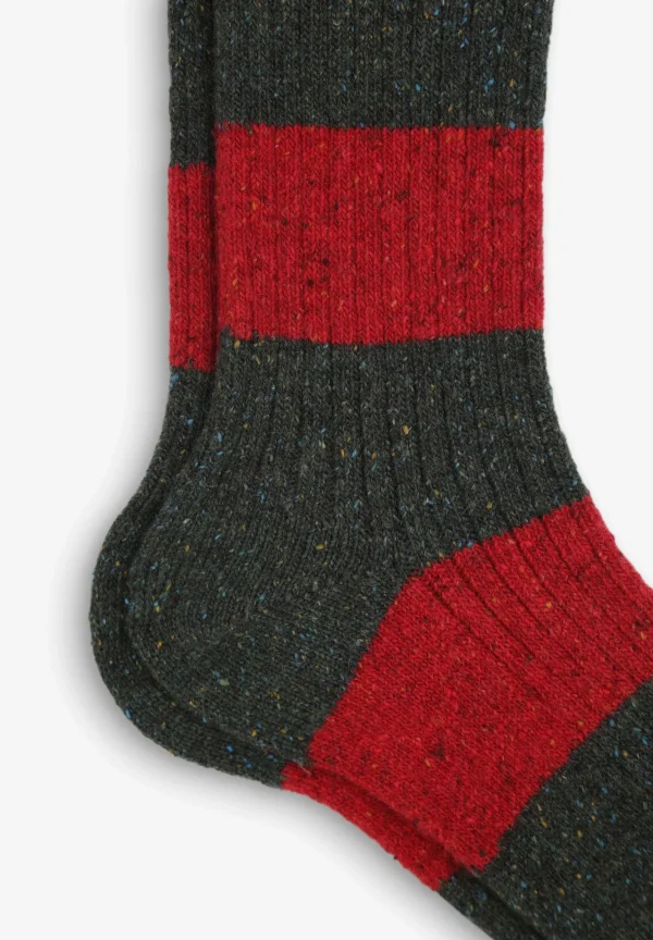 scalperscompany Calcetines Rayas Anchas-Hombre Calcetines