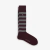 scalperscompany Calcetines Rayas Calavera-Hombre Calcetines