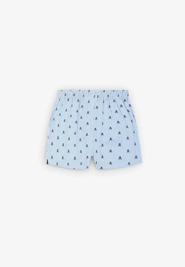 scalperscompany Calzoncillos Rayas Calaveras-Hombre Boxer