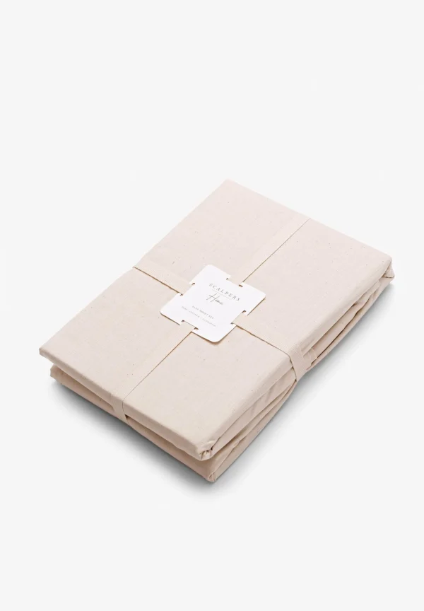scalperscompany Cama 180 Cm | Sabana Y Almohadas Jaspeadas-Home Sabanas