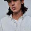 scalperscompany Camisa Bolsillo Cuello Botones-Hombre Camisas