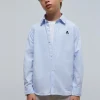 scalperscompany Camisa Calavera Contraste-Niños Camisas
