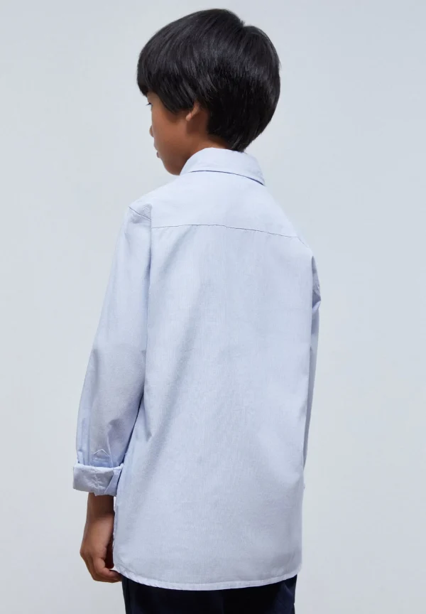 scalperscompany Camisa Calavera Contraste-Niños Camisas