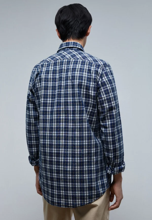 scalperscompany Camisa Cuadros Bolsillos-Hombre Camisas