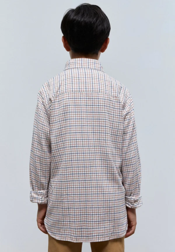 scalperscompany Camisa Cuadros Calavera-Niños Camisas
