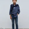 scalperscompany Camisa Cuadros Calavera Tono-Niños Camisas