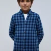scalperscompany Camisa Cuadros Tartan-Niños Camisas