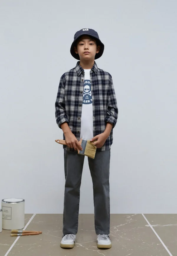 scalperscompany Camisa Cuadros Tartan-Niños Camisas