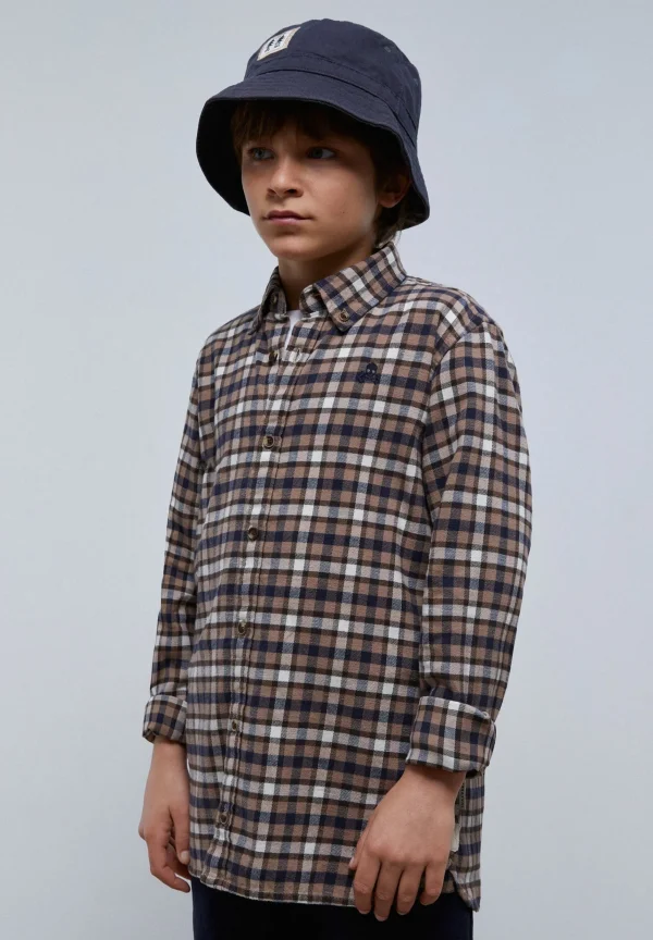 scalperscompany Camisa Cuadros Tartan-Niños Camisas