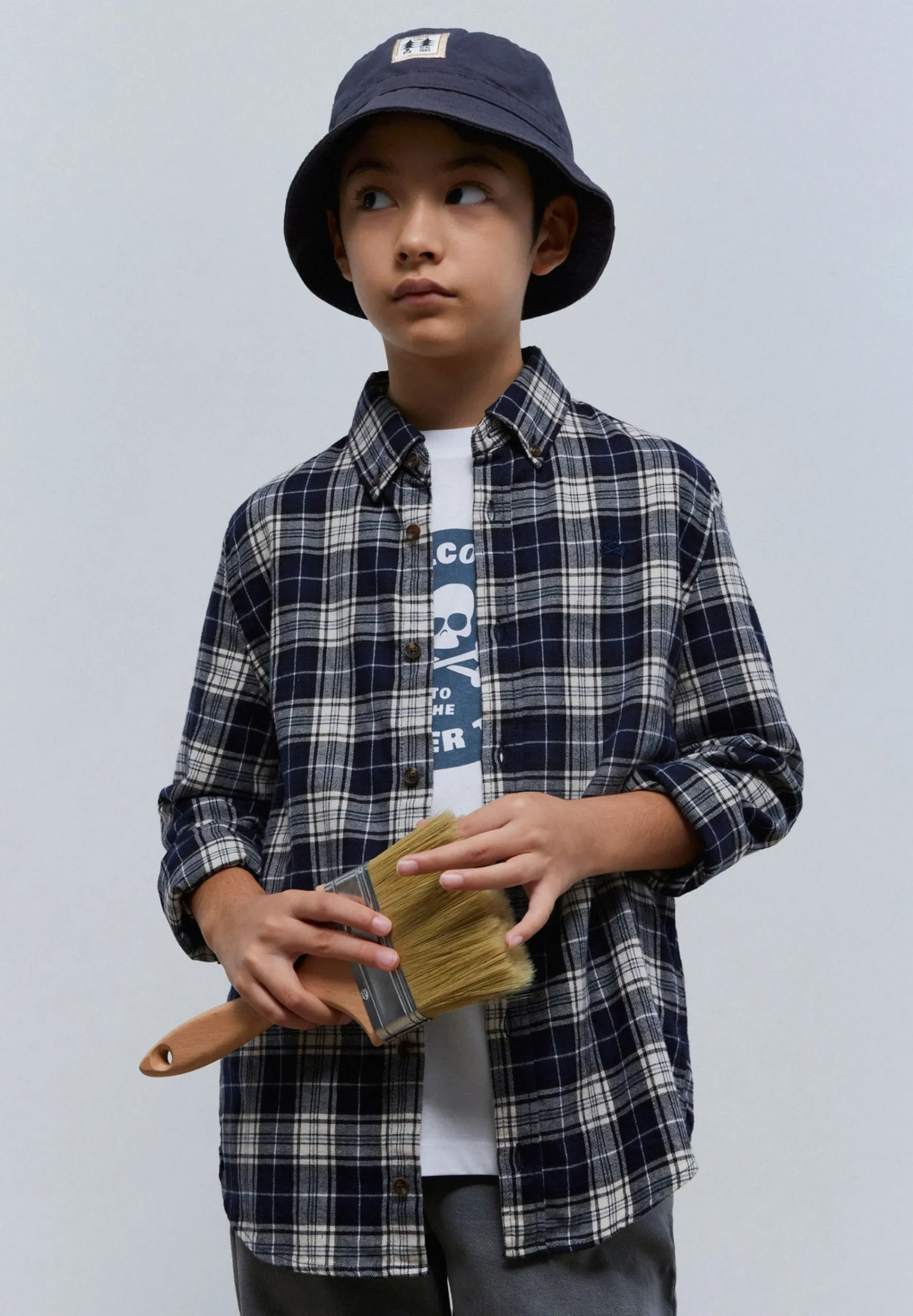 camisa_cuadros_tartan_1-2.webp scalperscompany Camisa Cuadros Tartan-Niños Camisas