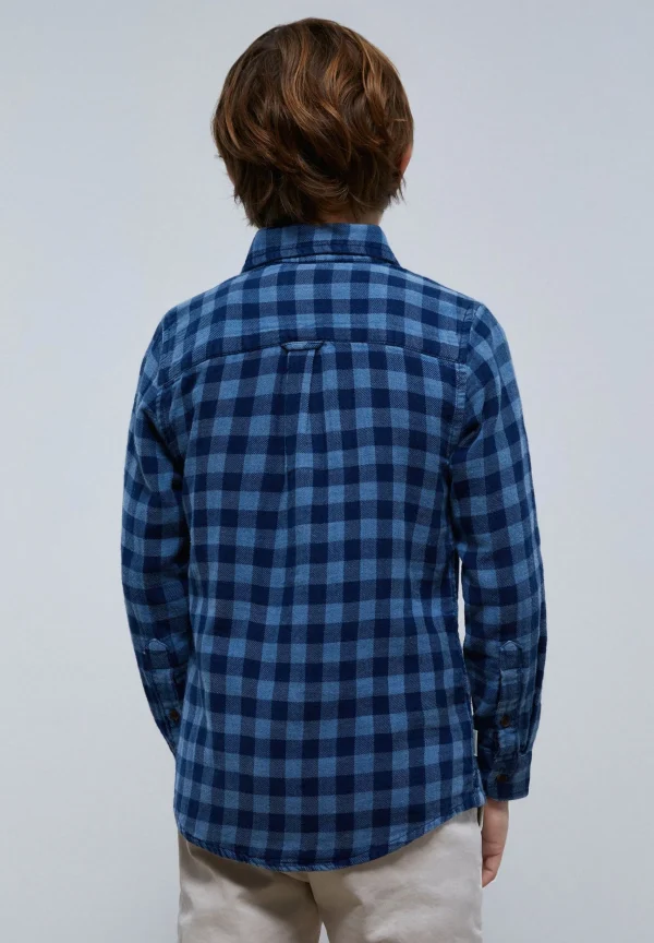 scalperscompany Camisa Cuadros Tartan-Niños Camisas