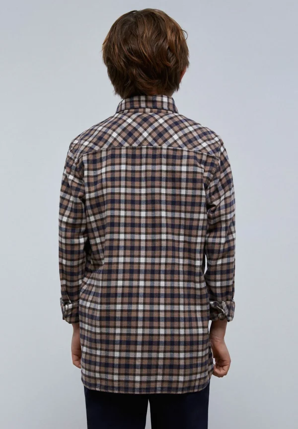 scalperscompany Camisa Cuadros Tartan-Niños Camisas
