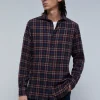 scalperscompany Camisa Cuadros Tartan Calavera-Hombre Camisas