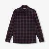 scalperscompany Camisa Cuadros Tartan Calavera-Hombre Big And Tall