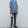 scalperscompany Camisa Denim Cuadros-Niños Camisas