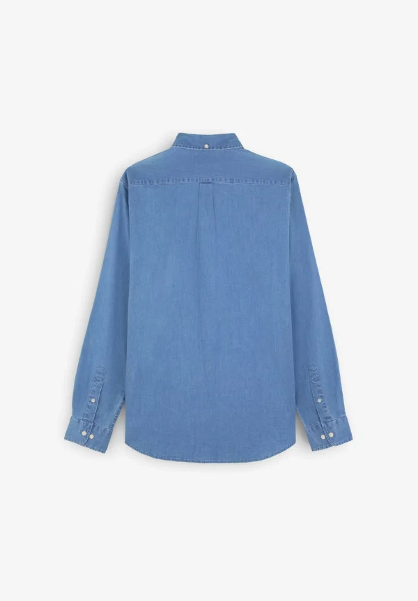 scalperscompany Camisa Denim Cuello Botones-Hombre Camisas