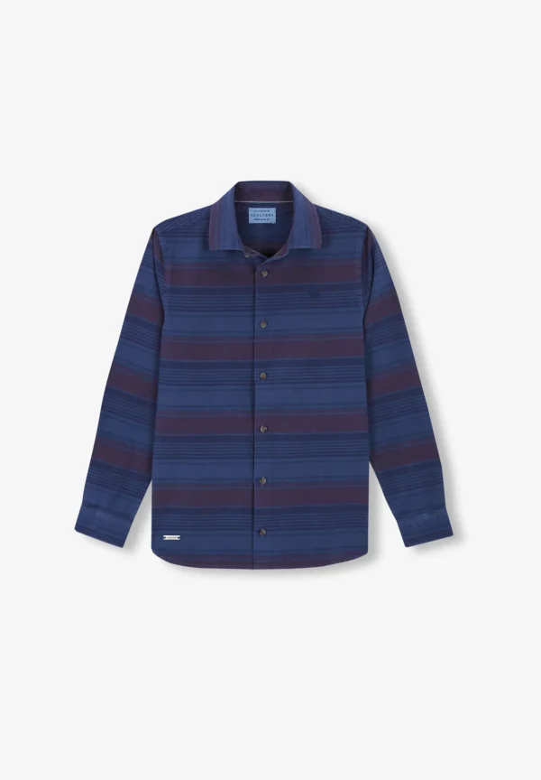 scalperscompany Camisa Denim Rayas-Niños Camisas