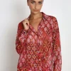 scalperscompany Camisa Fluida Etnica-Mujer Total Look