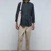 scalperscompany Camisa Lavada Calavera-Hombre Camisas
