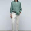scalperscompany Camisa Lavada Calavera-Hombre Camisas