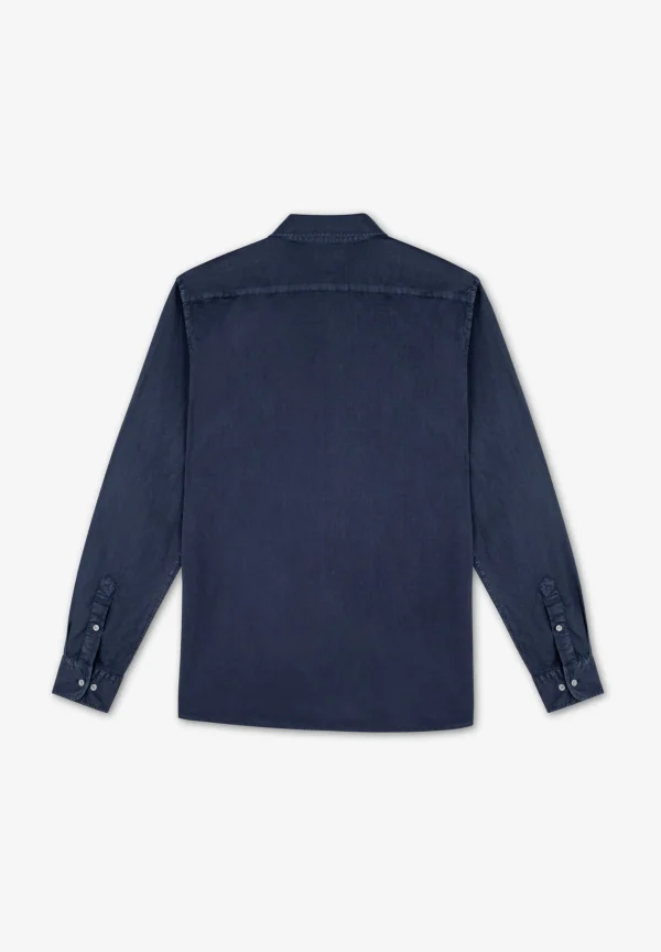 scalperscompany Camisa Lavada Calavera-Hombre Camisas