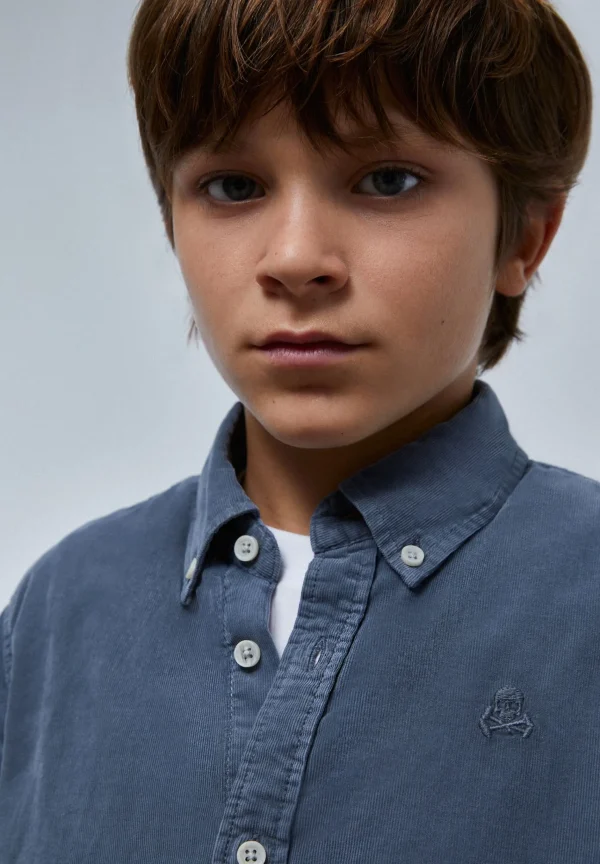 scalperscompany Camisa Micropana Calavera-Niños Mini Me