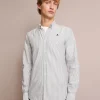 scalperscompany Camisa Oxford Calavera Contraste-Hombre Camisas