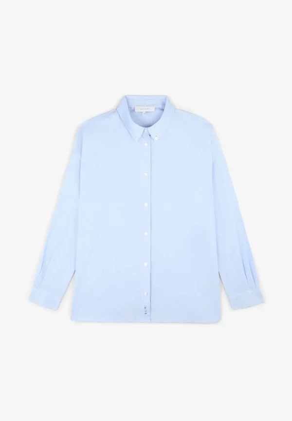 scalperscompany Camisa Oxford Cuello Botones-Mujer Camisas Y Blusas