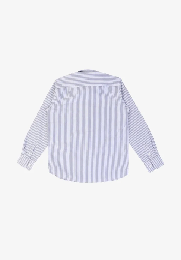 scalperscompany Camisa Oxford Cuello Botones-Niños Mini Me