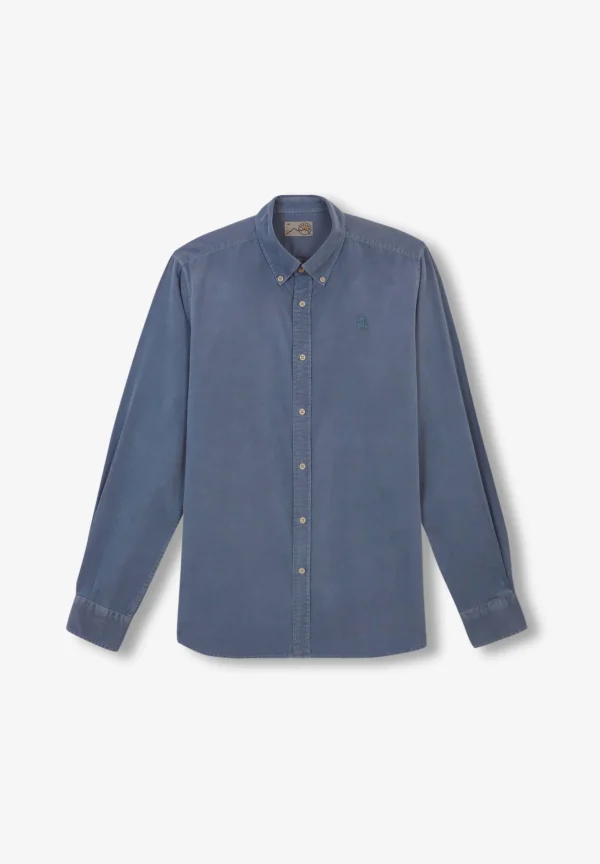 scalperscompany Camisa Pana Calavera-Hombre Camisas
