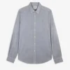 scalperscompany Camisa Pana Cuello Con Botones-Hombre Camisas