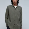 scalperscompany Camisa Pijamera Cuadros-Hombre Camisas