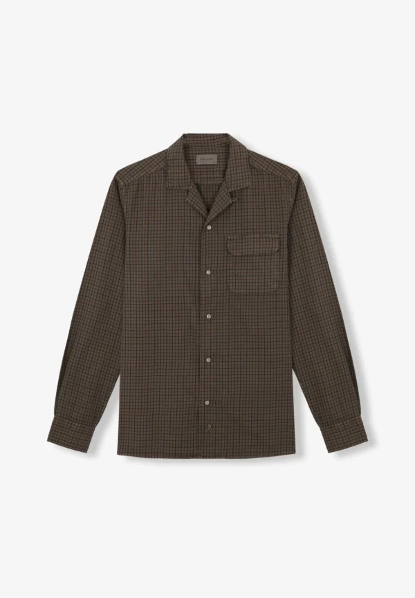 scalperscompany Camisa Pijamera Cuadros-Hombre Camisas