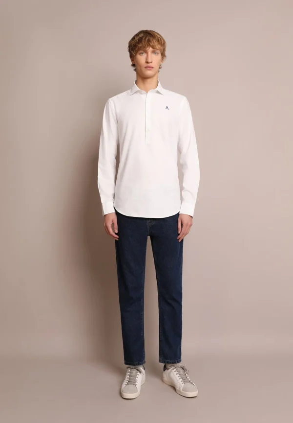scalperscompany Camisa Polera Calavera-Hombre Camisas