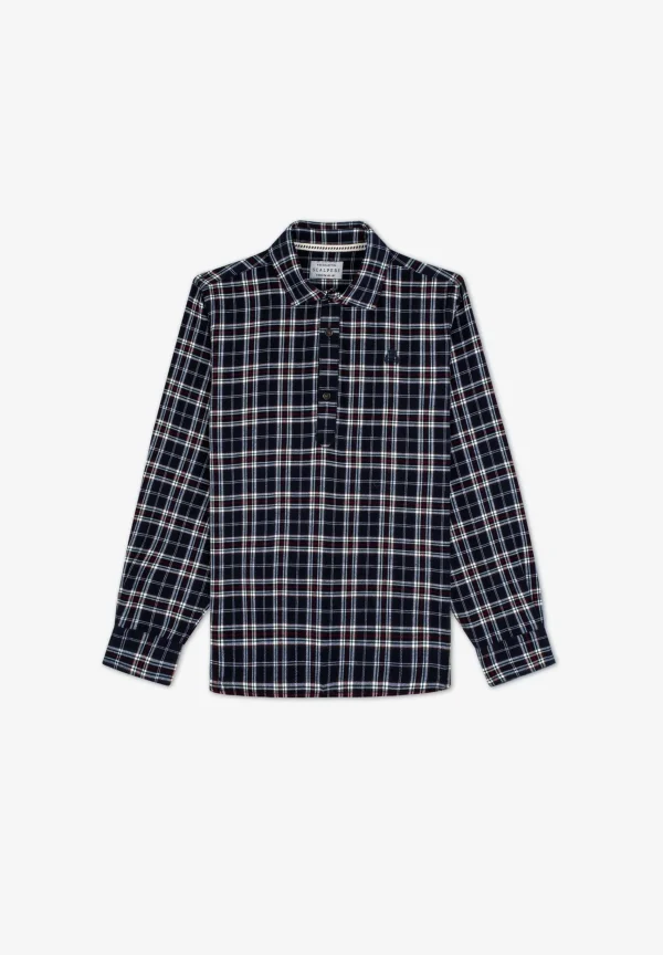 scalperscompany Camisa Polera Cuadros-Niños Camisas